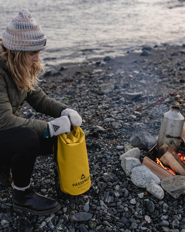 Passenger Tide 10L Recycled Dry Bag Dandelion Yellow