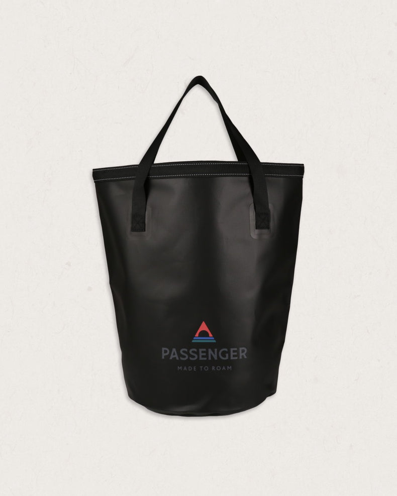 Passenger Recycled Bucket Bag Black