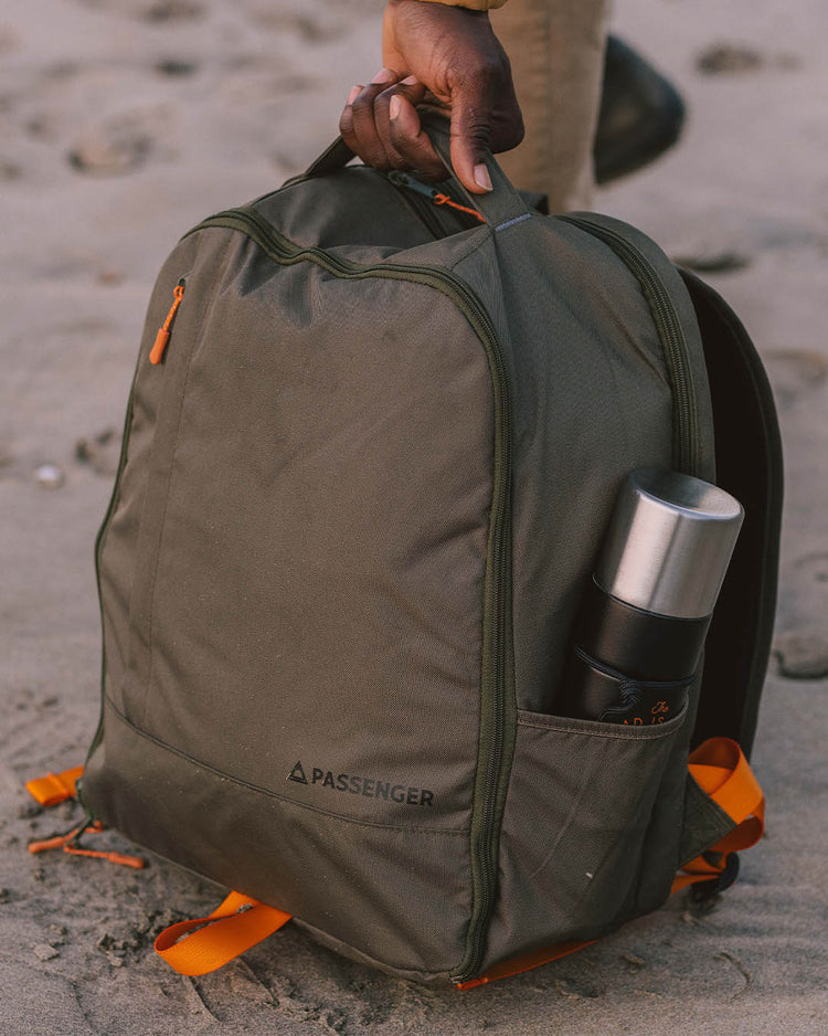 Passenger Ascent Weekender Recycled 35L Backpack Khaki