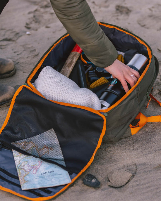 Passenger Ascent Weekender Recycled 35L Backpack Khaki