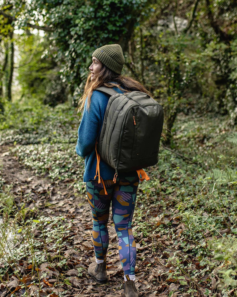 Passenger Ascent Weekender Recycled 35L Backpack Khaki