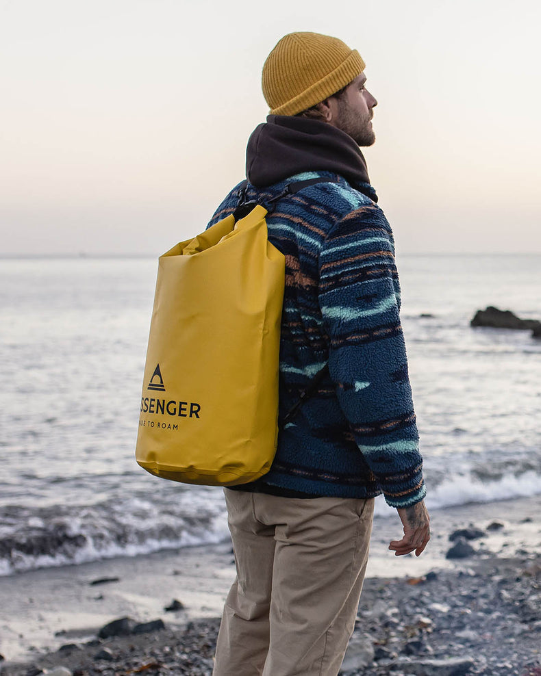 Passenger Tide 30L Recycled Dry Bag Dandelion Yellow
