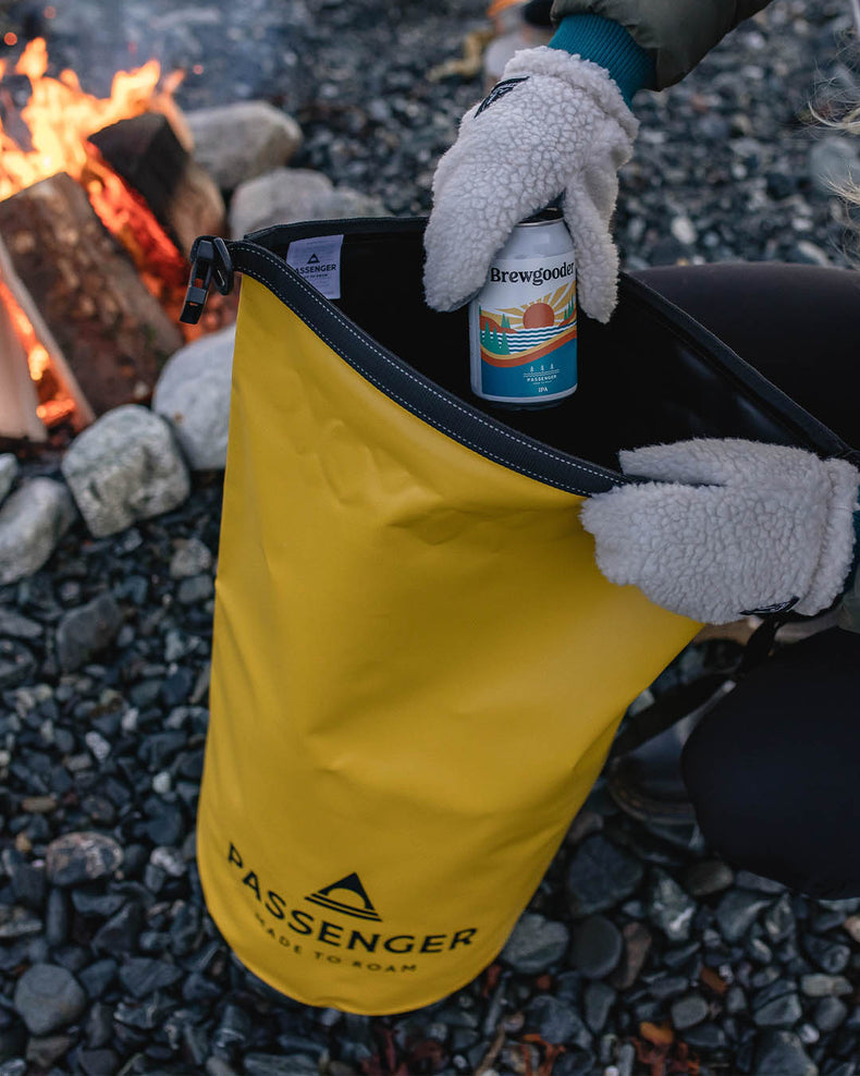 Passenger Tide 30L Recycled Dry Bag Dandelion Yellow