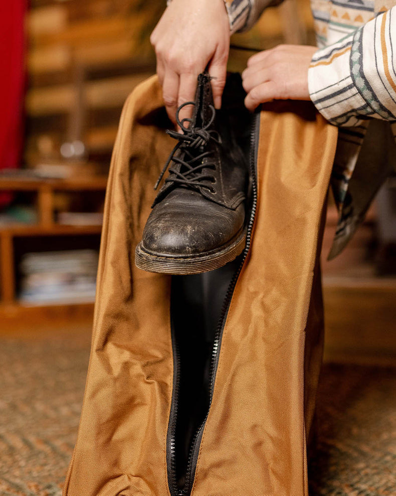 Passenger Explore Recycled Boot Bag Golden Brown