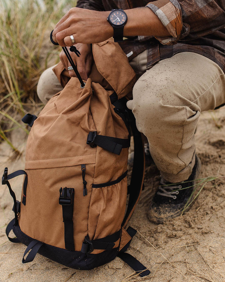 Passenger Boondocker Recycled 26L Backpack Golden Brown