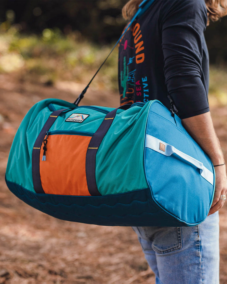Passenger Weekender 58L Recycled Polyester Duffle Bag Multi Colour