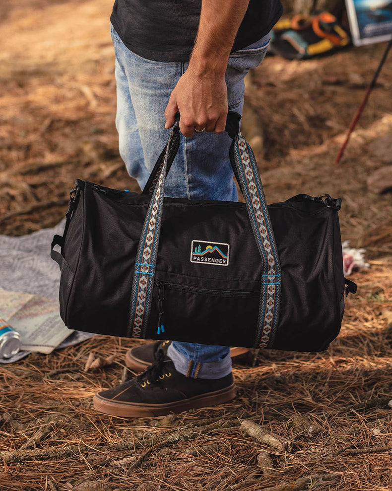 Passenger Escape It All 30L Recycled Polyester Duffle Bag Black
