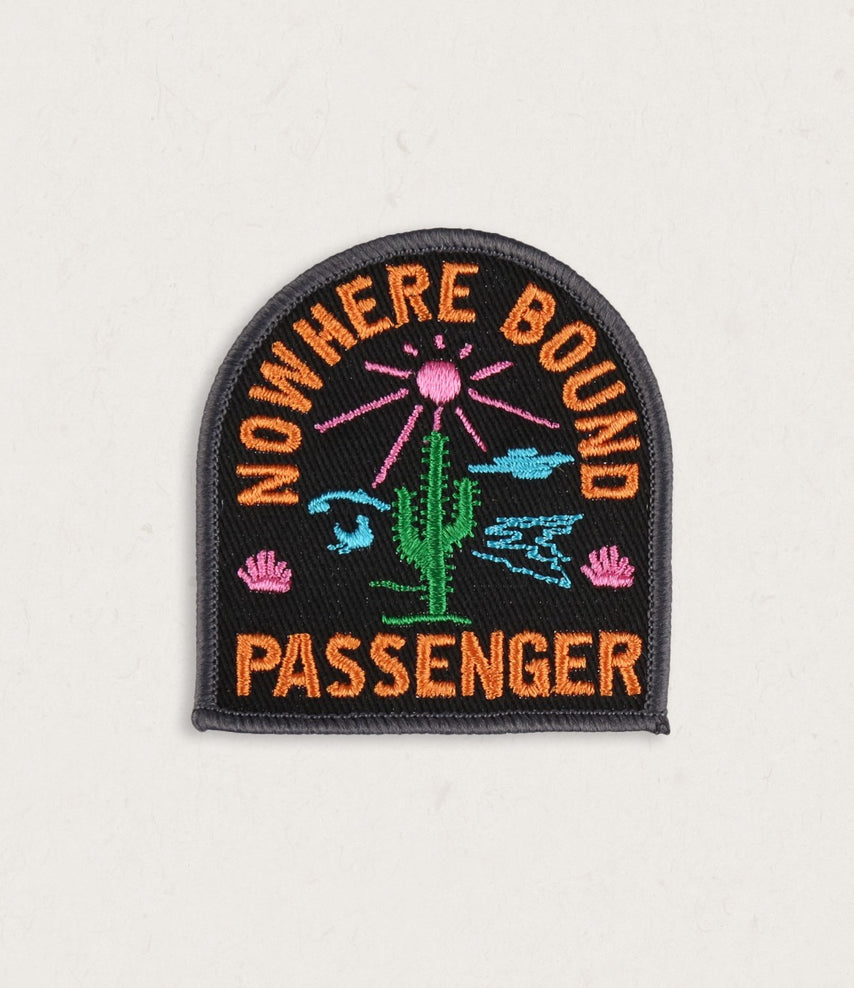 Passenger Nowhere Bound Patch Black