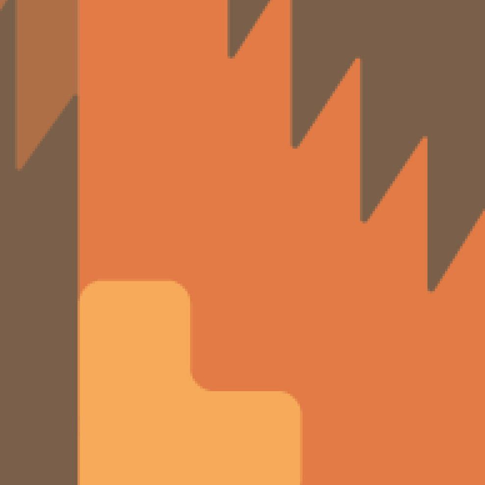 Passenger Travel Key Ring Orange Jacquard