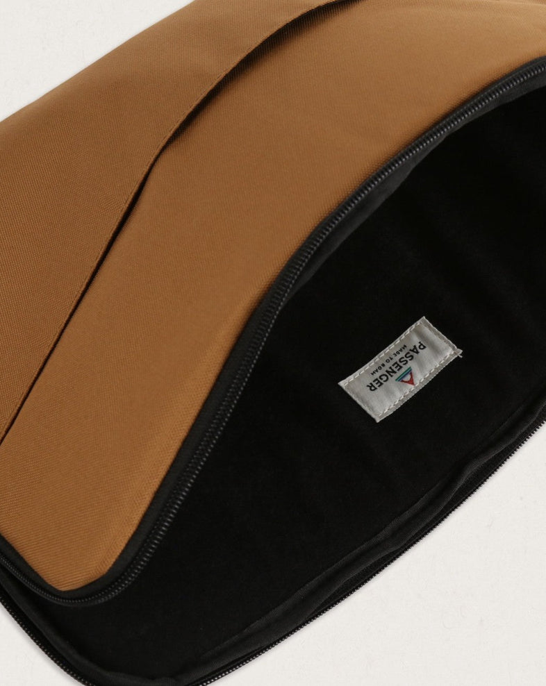 Passenger On-The-Go Recycled Laptop Sleeve Golden Brown