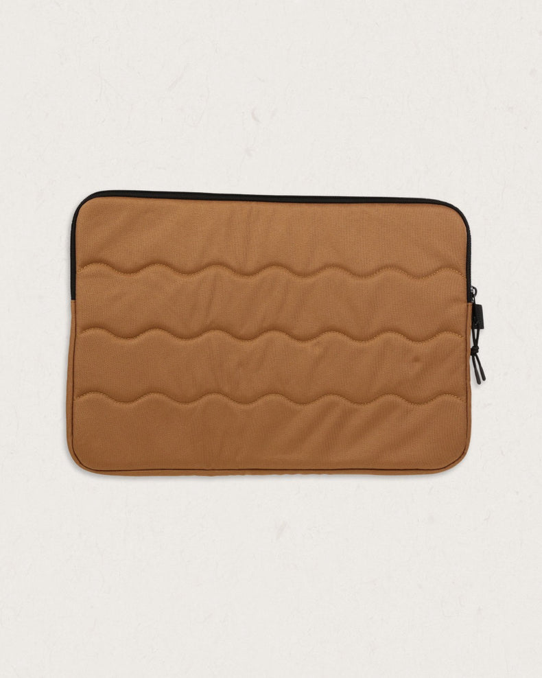 Passenger On-The-Go Recycled Laptop Sleeve Golden Brown