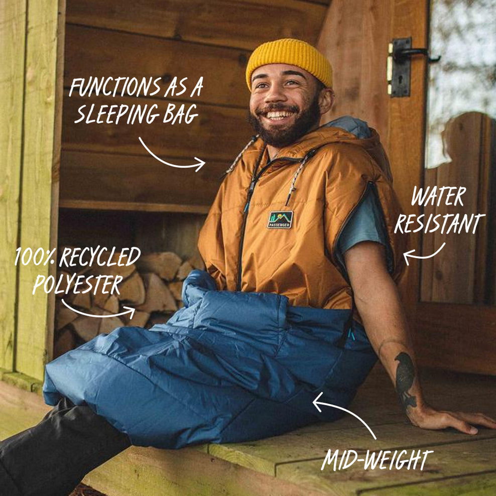 Passenger Good Times Recycled Sleep Sack Rubber/Ensign Blue