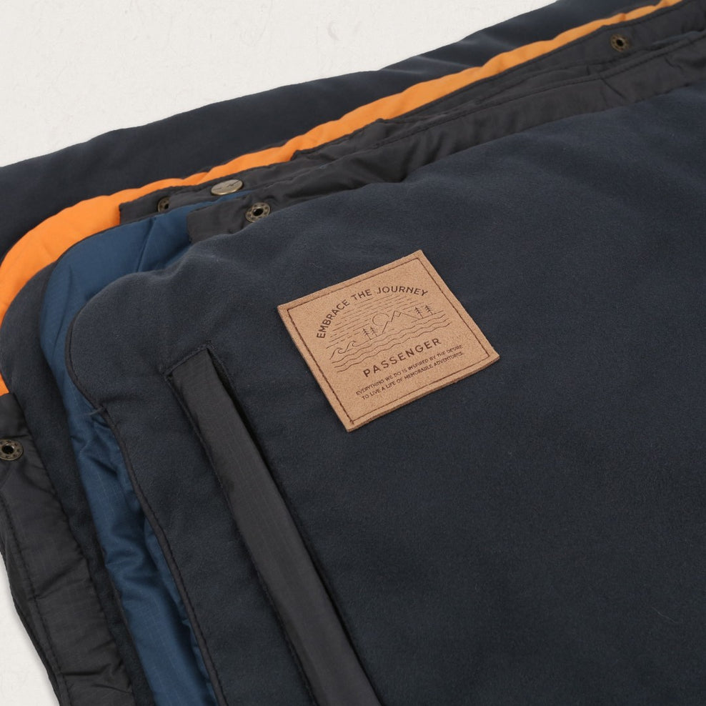 Passenger Nomadic Recycled Towel Blanket Blue/Orange Fade