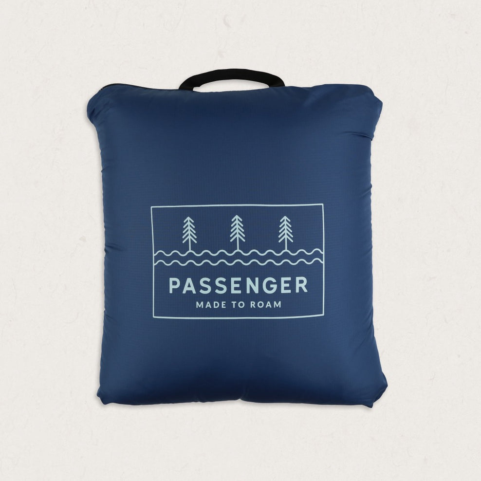 Passenger Nomadic Recycled Towel Blanket Blue/Orange Fade