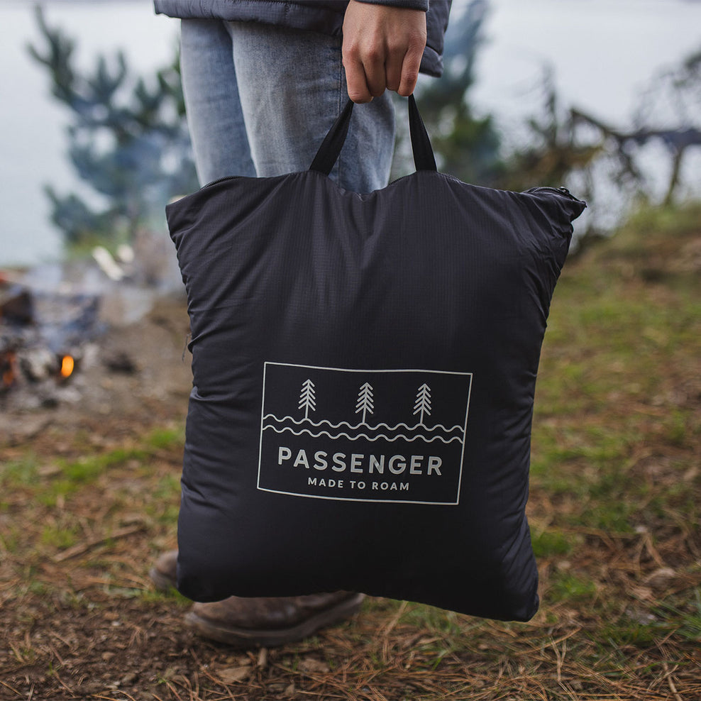 Passenger Nomadic Recycled Sherpa Blanket Purple Mountain