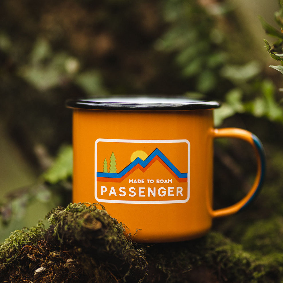 Passenger Brewster Enamel Mug Sunray Orange