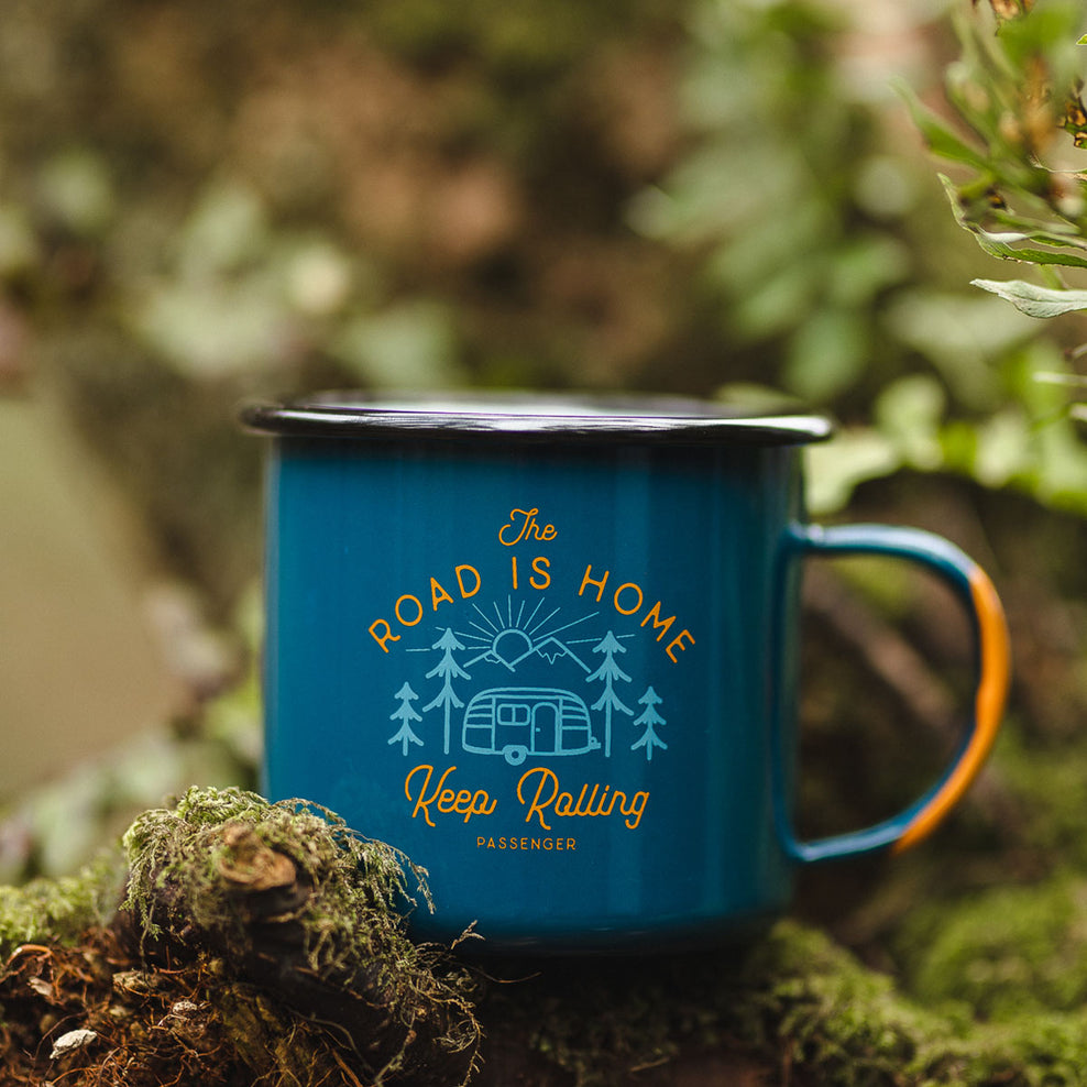 Passenger Flint Enamel Mug Biscay Blue