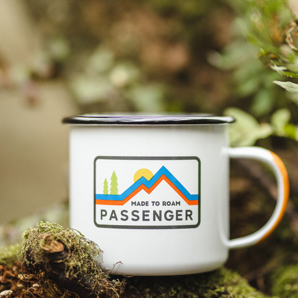 Passenger Brewster Enamel Mug White
