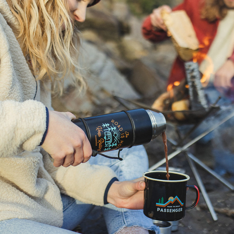 Passenger Mizu X Passenger 640Ml Flask Black