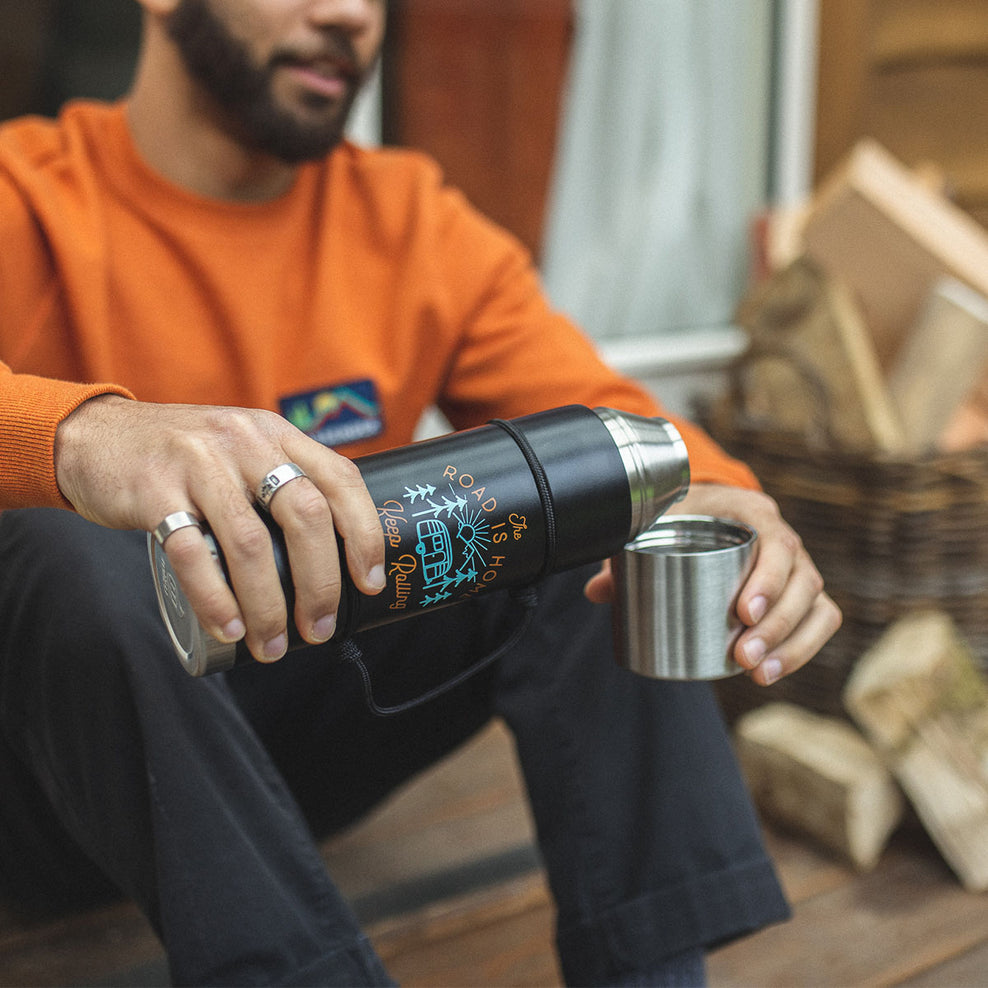 Passenger Mizu X Passenger 640Ml Flask Black