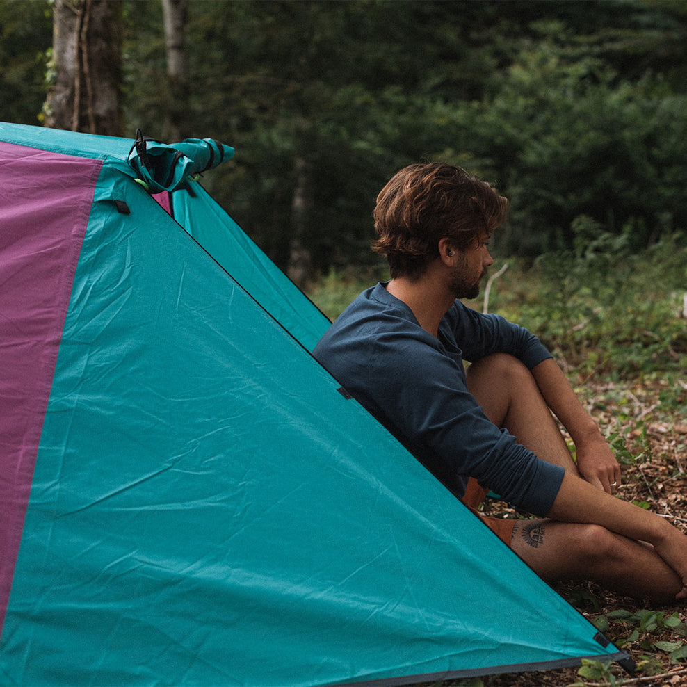 Passenger Stay Grounded 2 Person Tent Virdian Green/Orchid