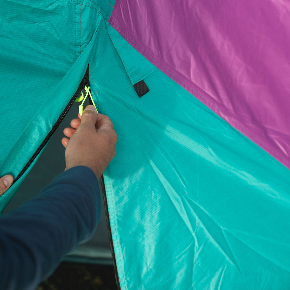 Passenger Stay Grounded 2 Person Tent Virdian Green/Orchid