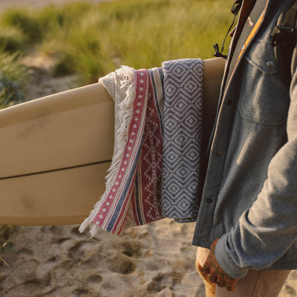 Passenger Shore Peshtemal Towel Navy Blue