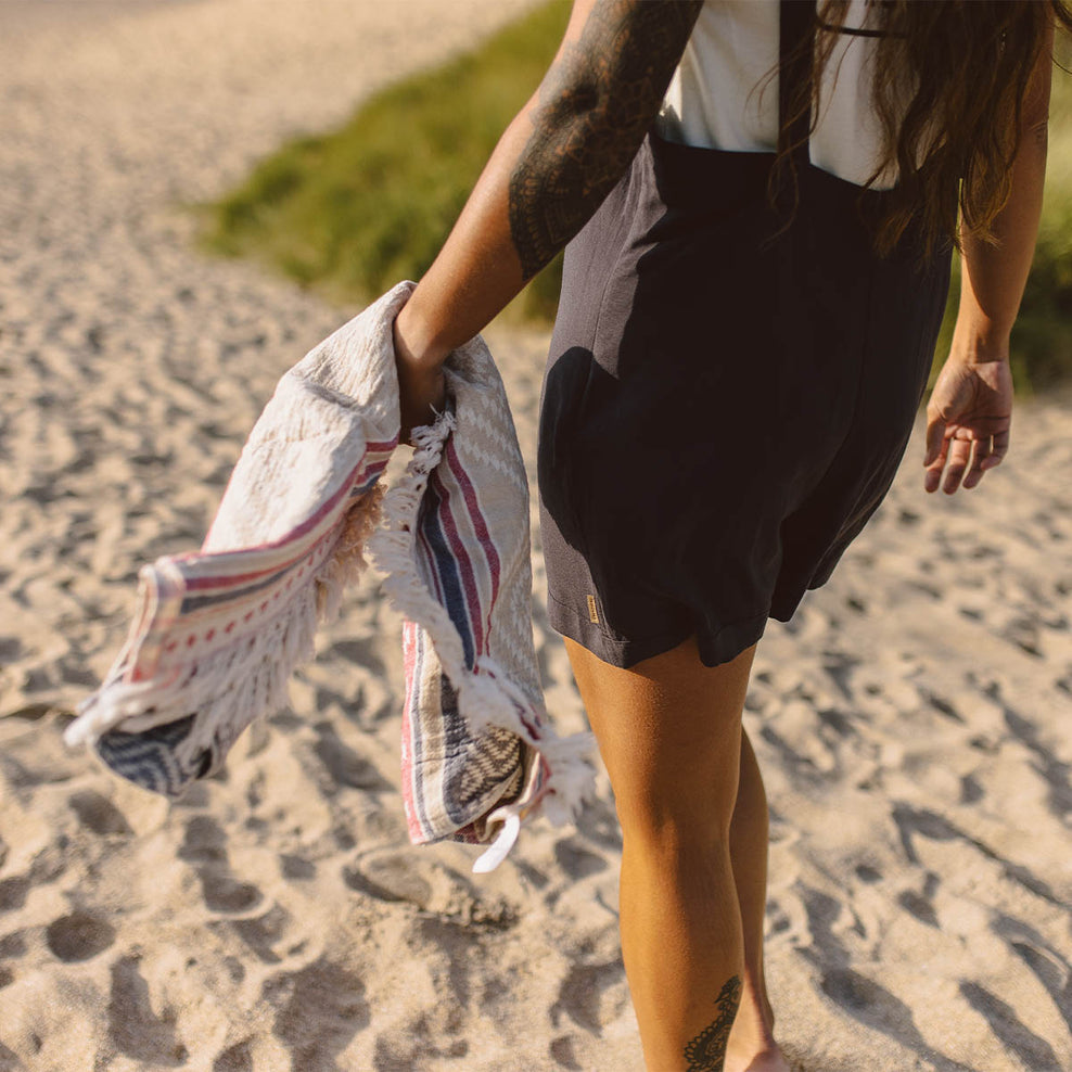 Passenger Shore Peshtemal Towel Navy Blue