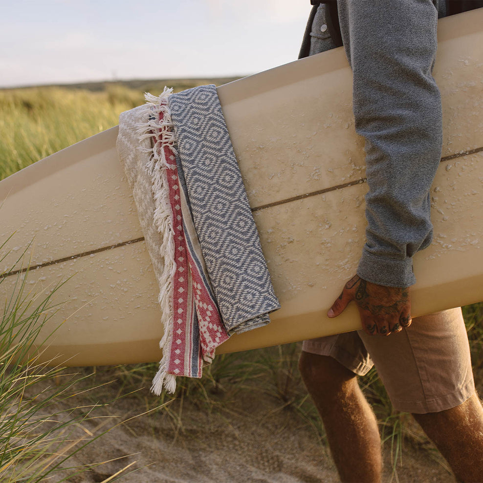 Passenger Shore Peshtemal Towel Navy Blue