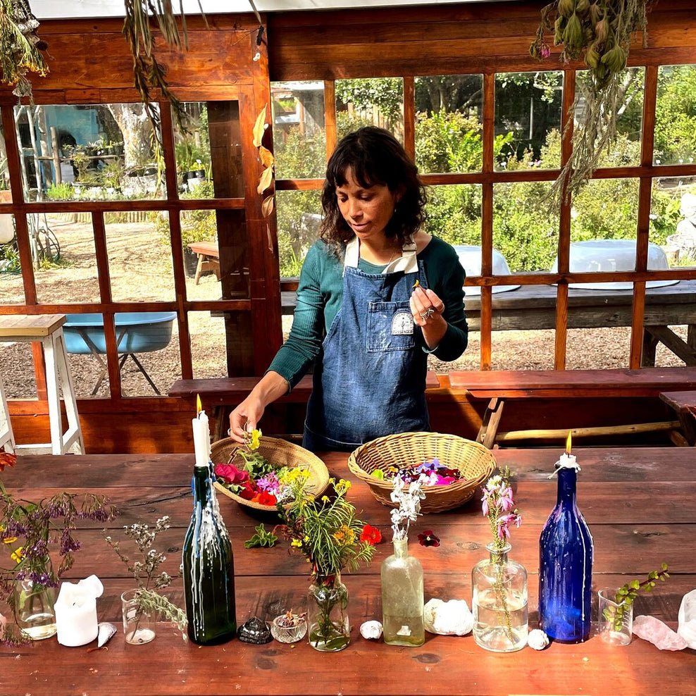 Passenger Yard Organic Cotton Denim Apron Dark Denim