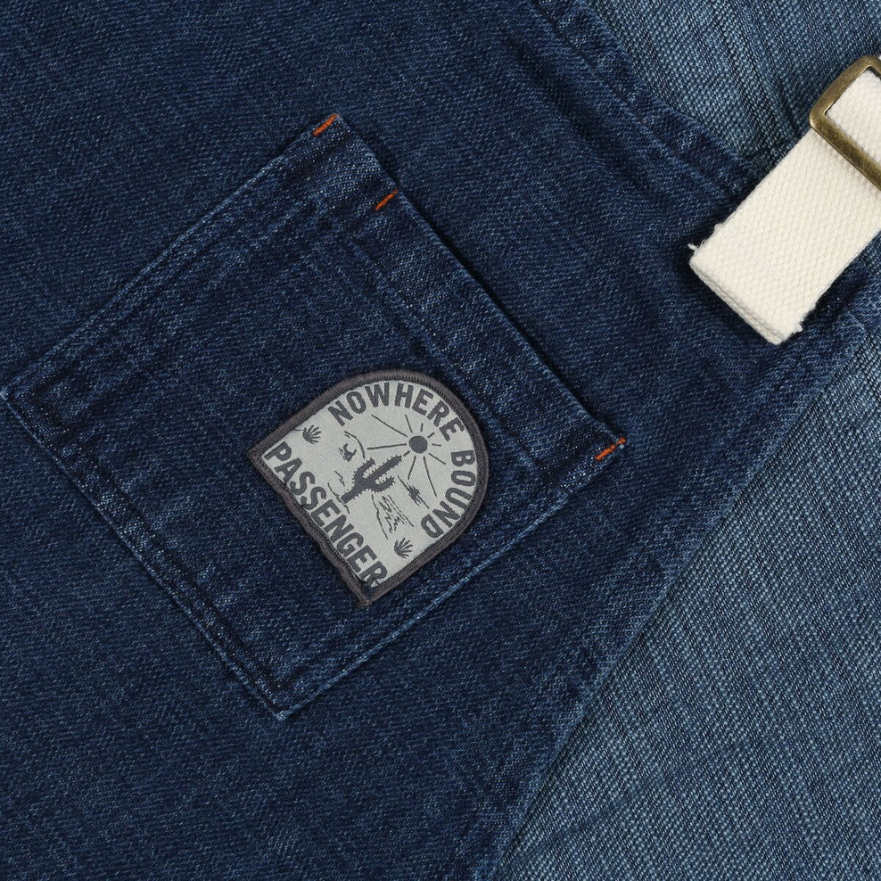 Passenger Yard Organic Cotton Denim Apron Dark Denim