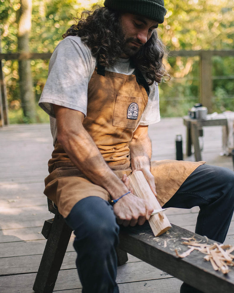 Passenger Yard Organic Cotton Apron Coconut