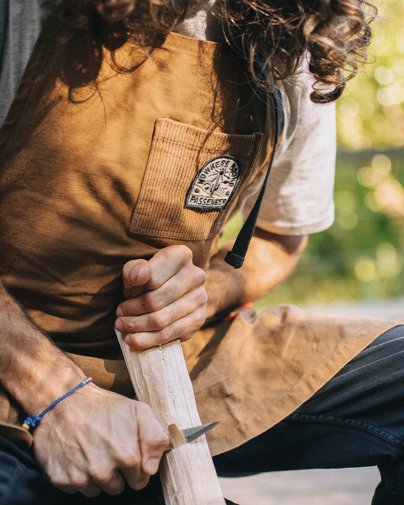 Passenger Yard Organic Cotton Apron Coconut