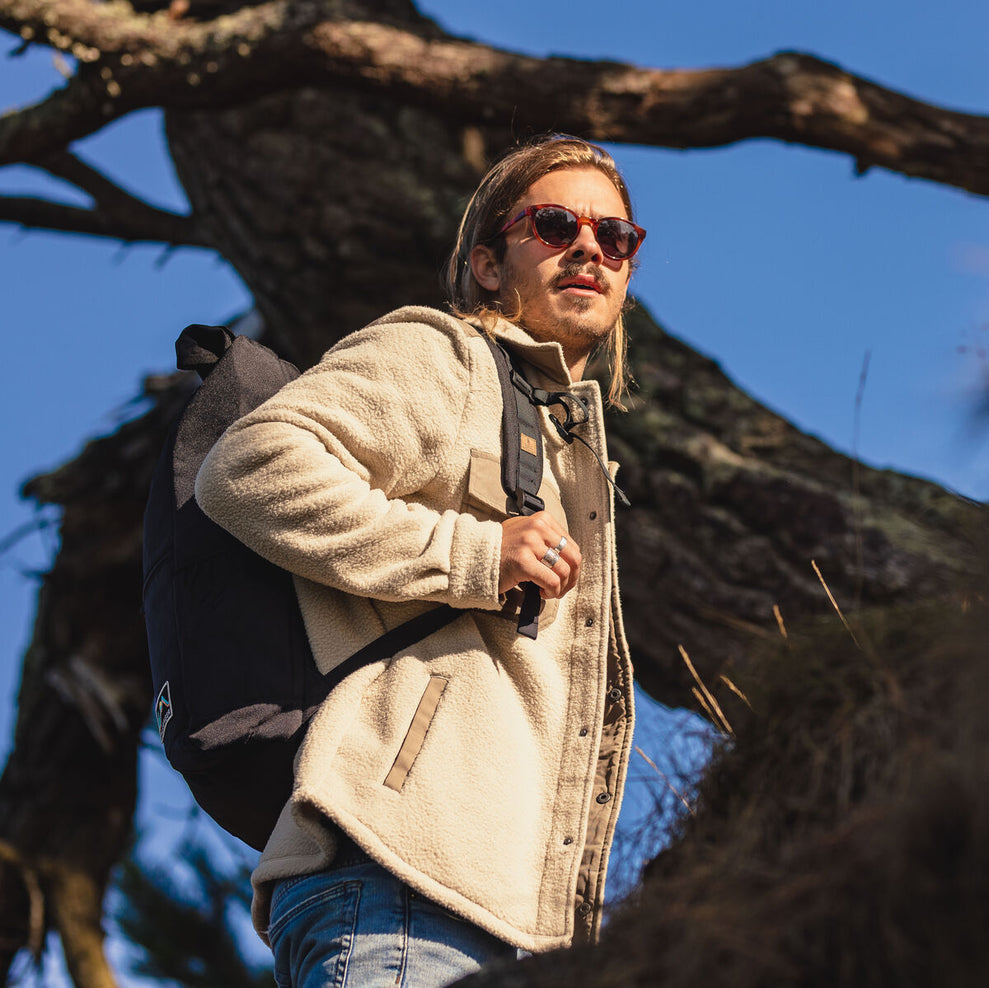 Passenger Rolltop Cooler Recycled 32L Black