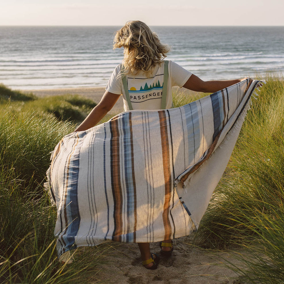 Passenger Driftwood Towel Tobacco