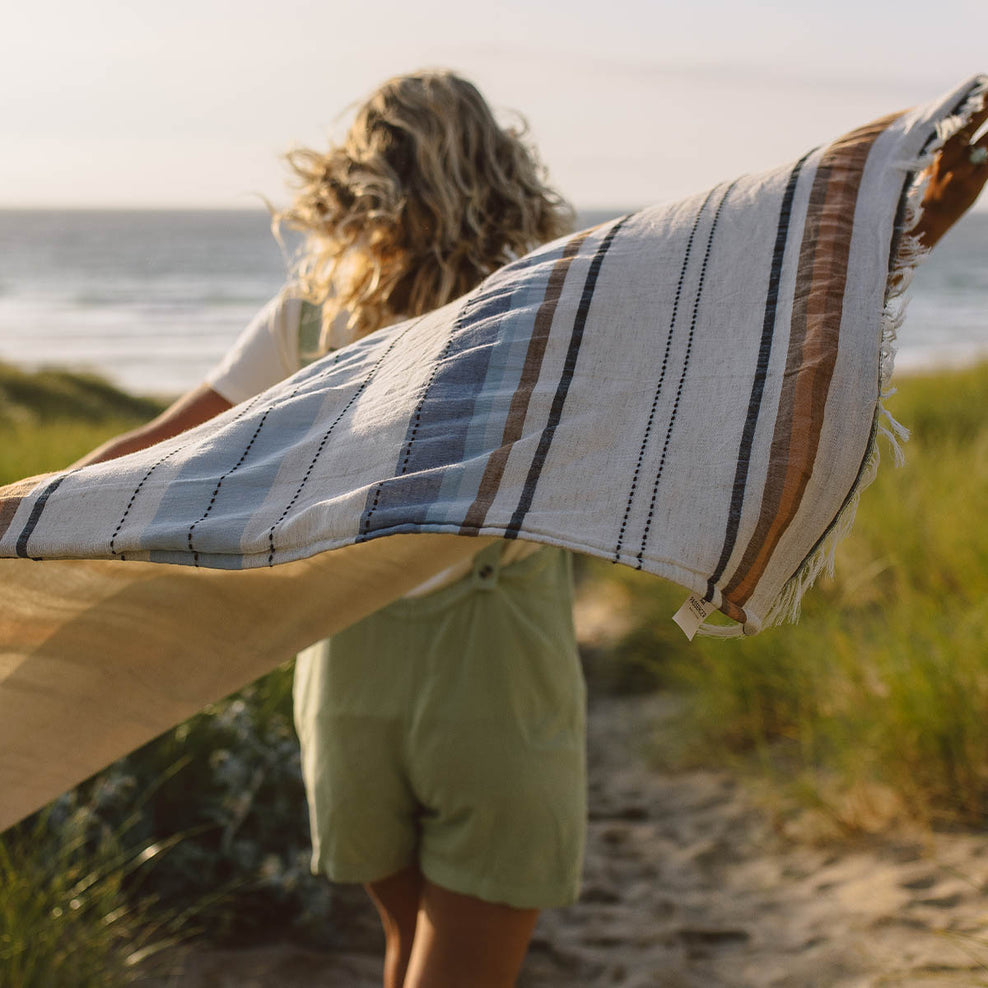 Passenger Driftwood Towel Tobacco