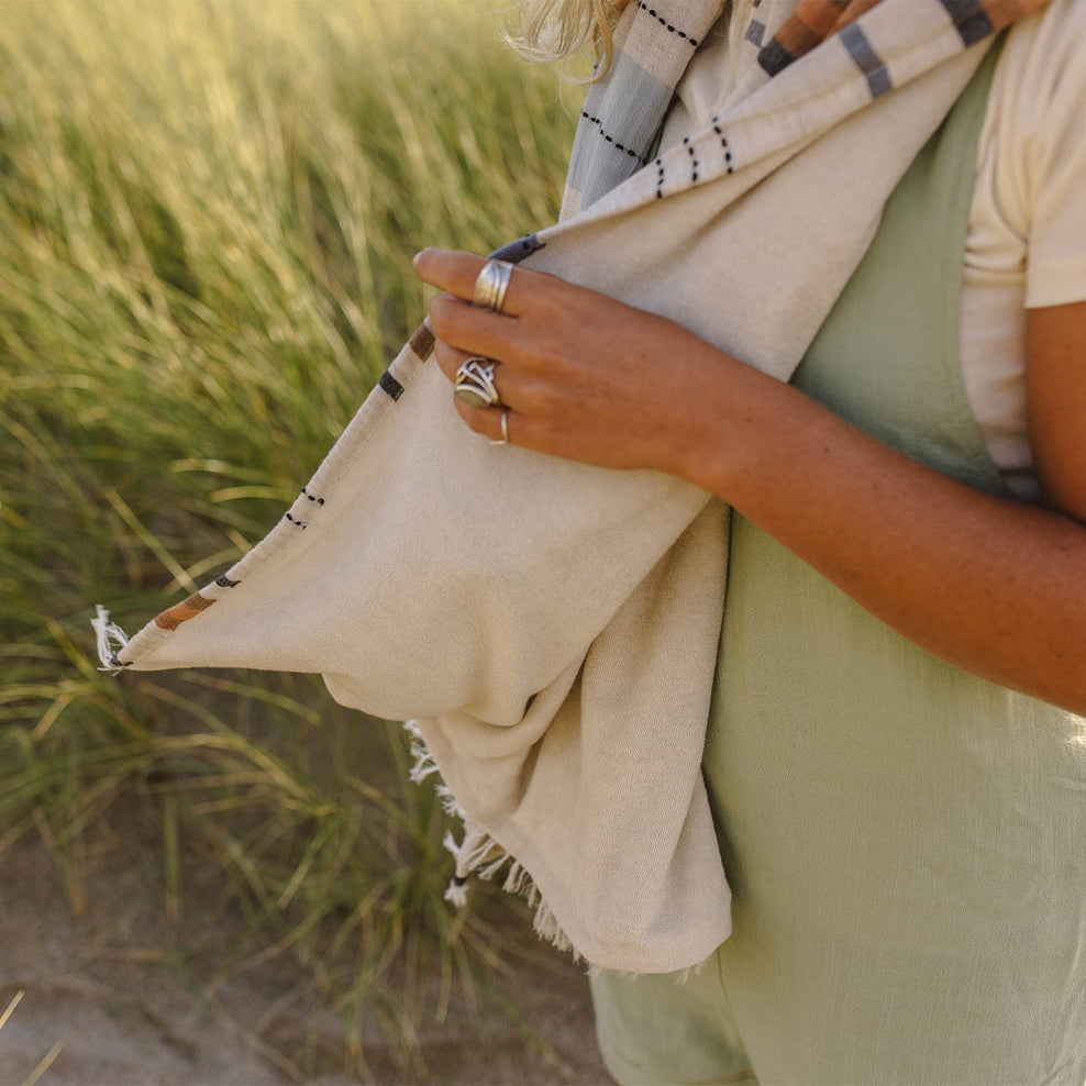 Passenger Driftwood Towel Tobacco
