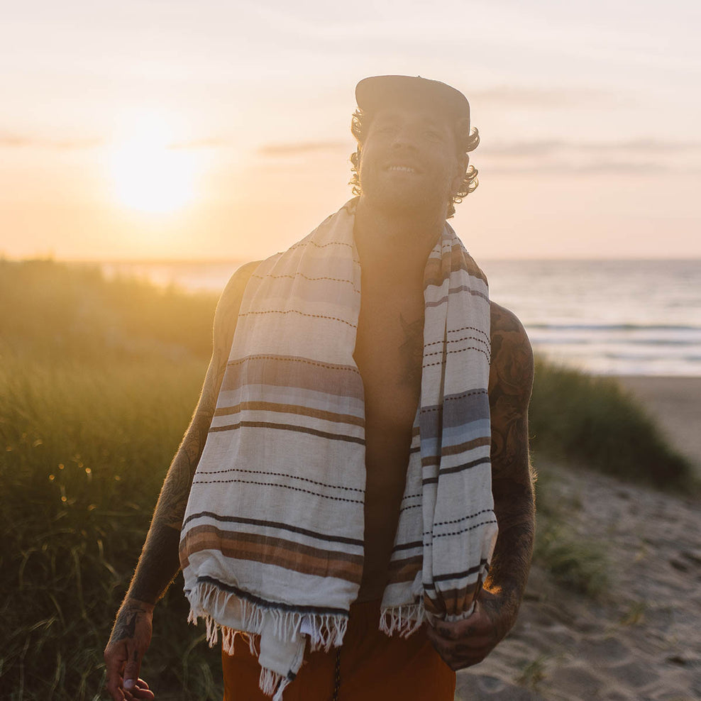 Passenger Driftwood Towel Tobacco