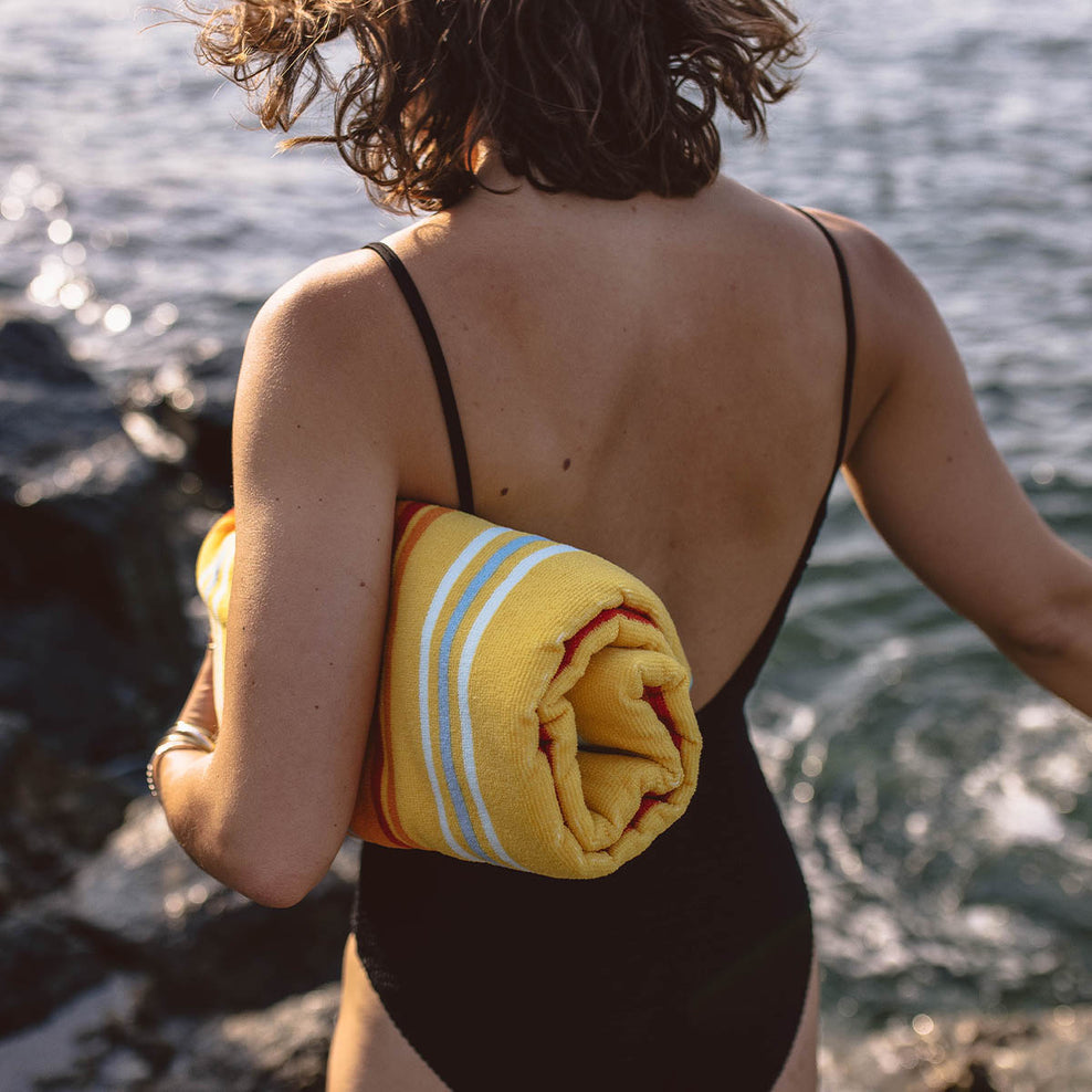 Passenger Portland Recycled Beach Towel Sun Stripe