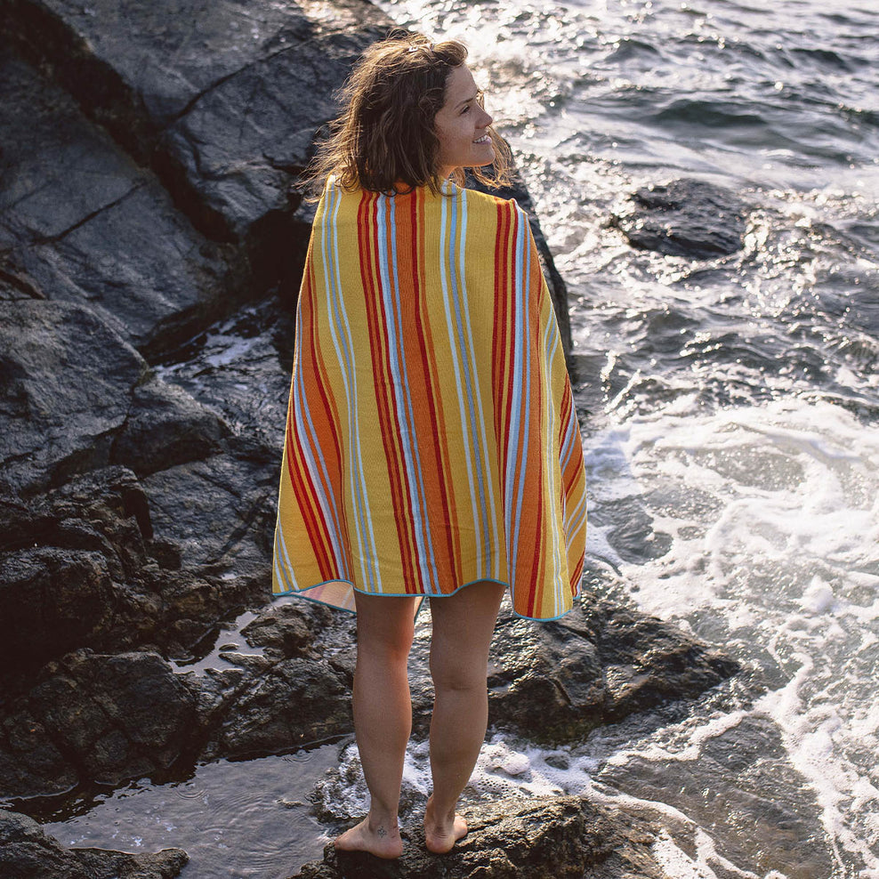 Passenger Portland Recycled Beach Towel Sun Stripe
