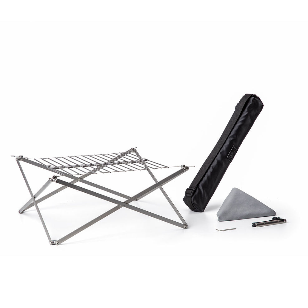 Passenger Wolf And Grizzly Grill (Without Fire Set) Stainless Steel