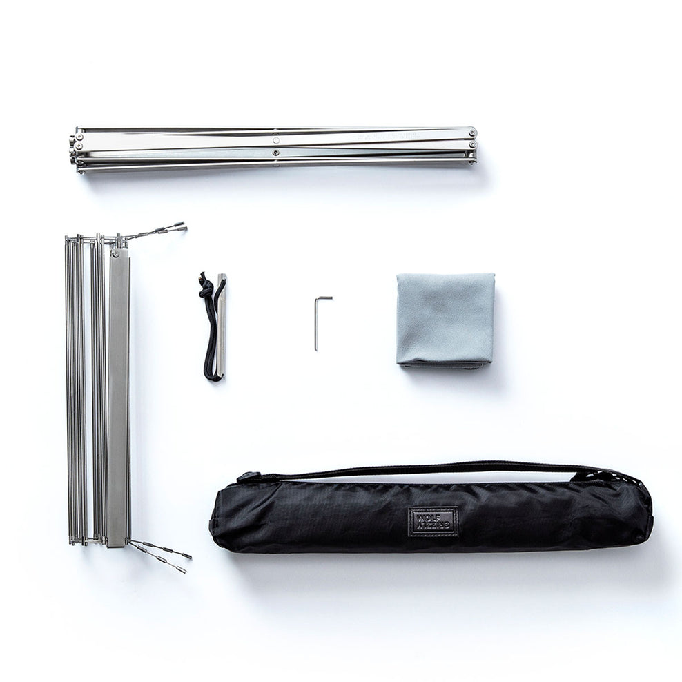 Passenger Wolf And Grizzly Grill (Without Fire Set) Stainless Steel