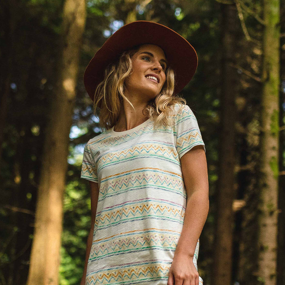 Passenger Pomona T-Shirt Dress Off White