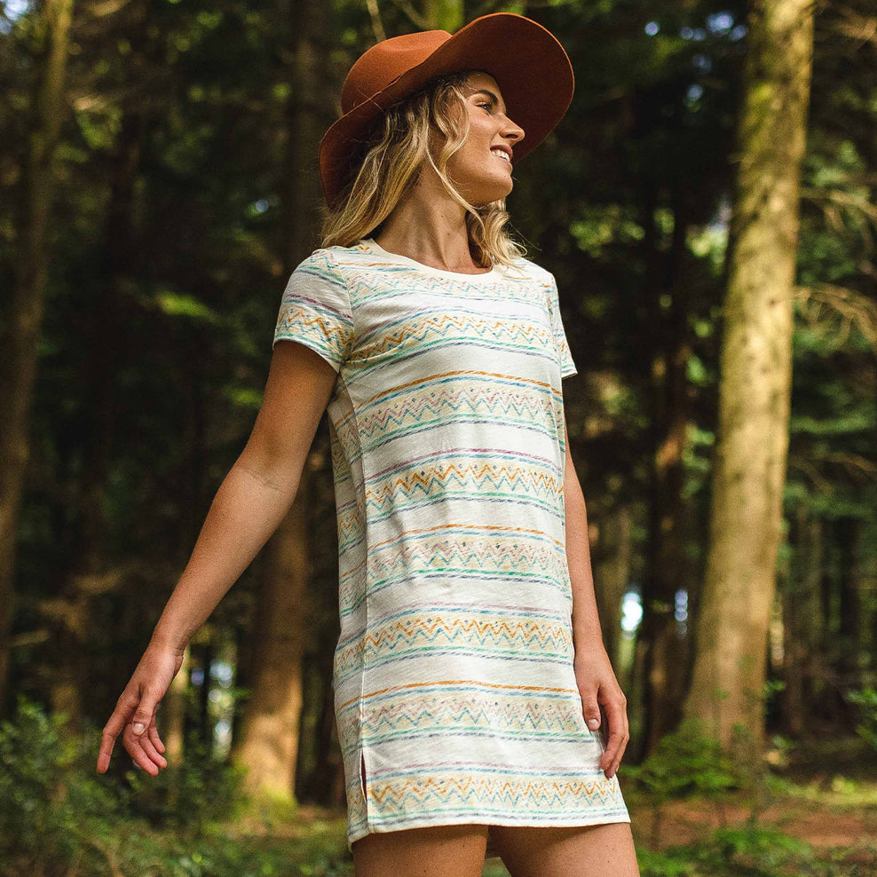 Passenger Pomona T-Shirt Dress Off White