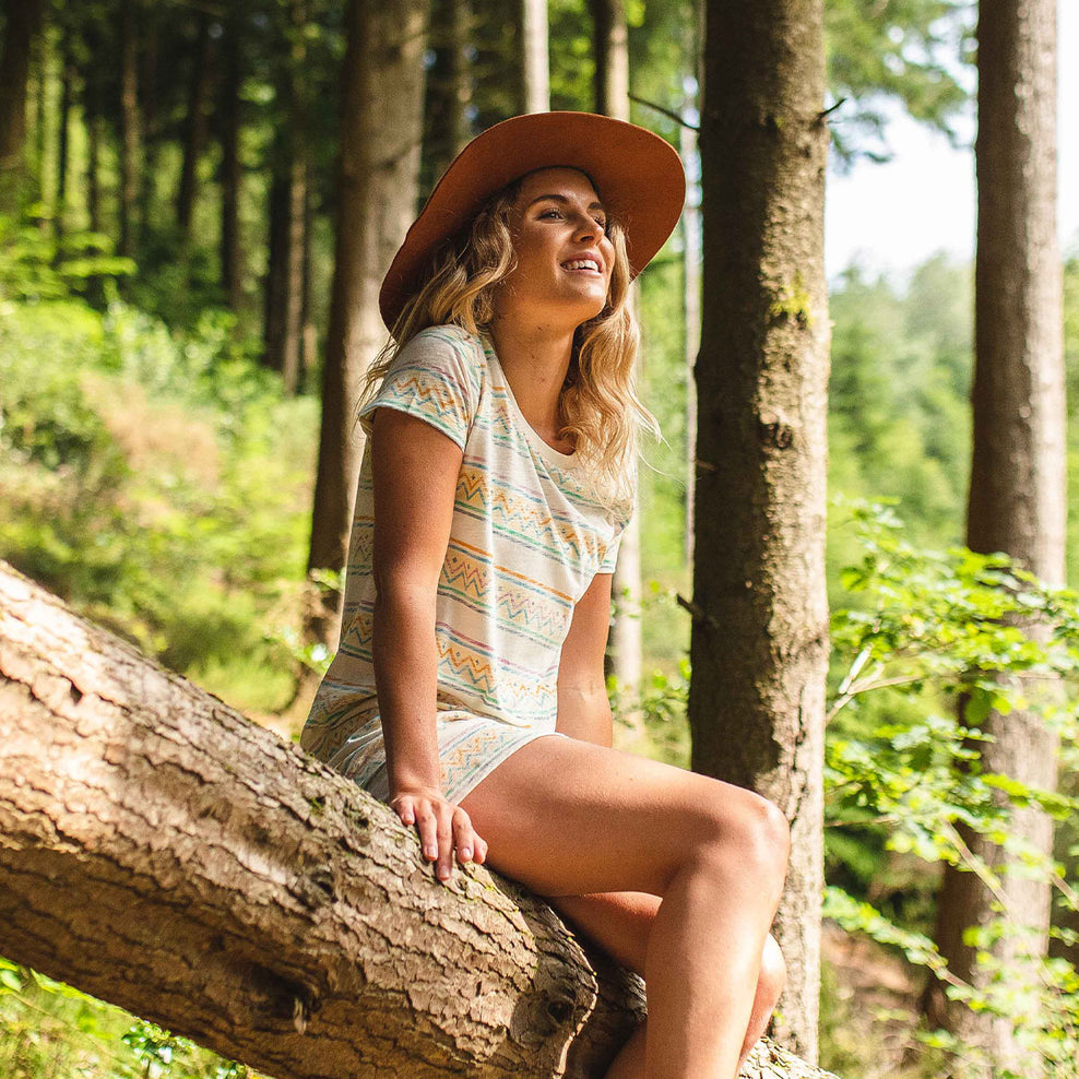 Passenger Pomona T-Shirt Dress Off White