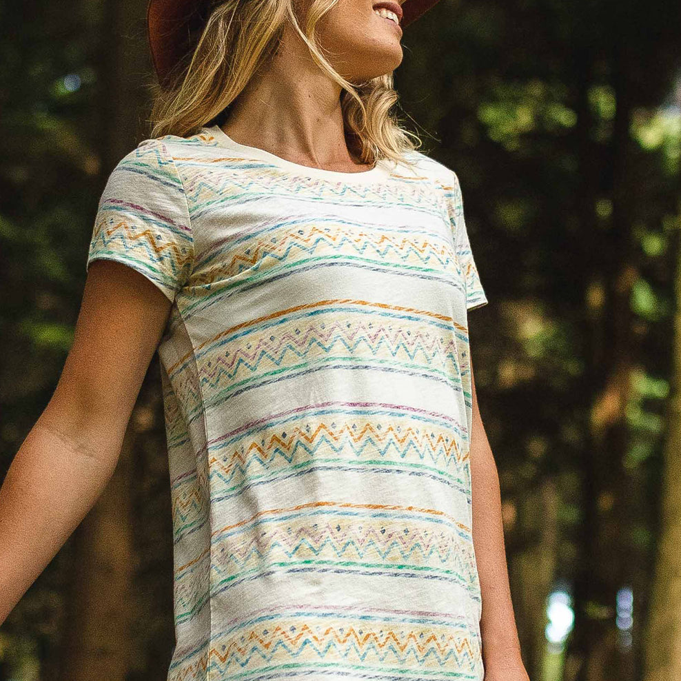 Passenger Pomona T-Shirt Dress Off White