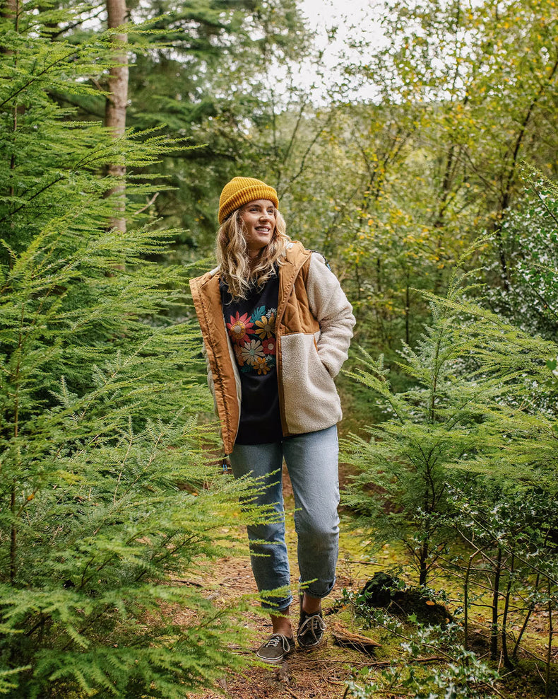 Passenger Sefton Recycled Deep-Pile Sherpa Fleece Warm Ivory