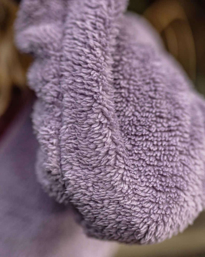 Passenger Beaumont Recycled Sherpa Hooded Fleece Dusty Lilac