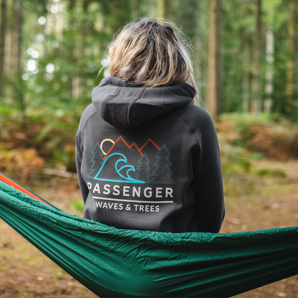 Passenger Toba Recycled Hoodie Faded Black