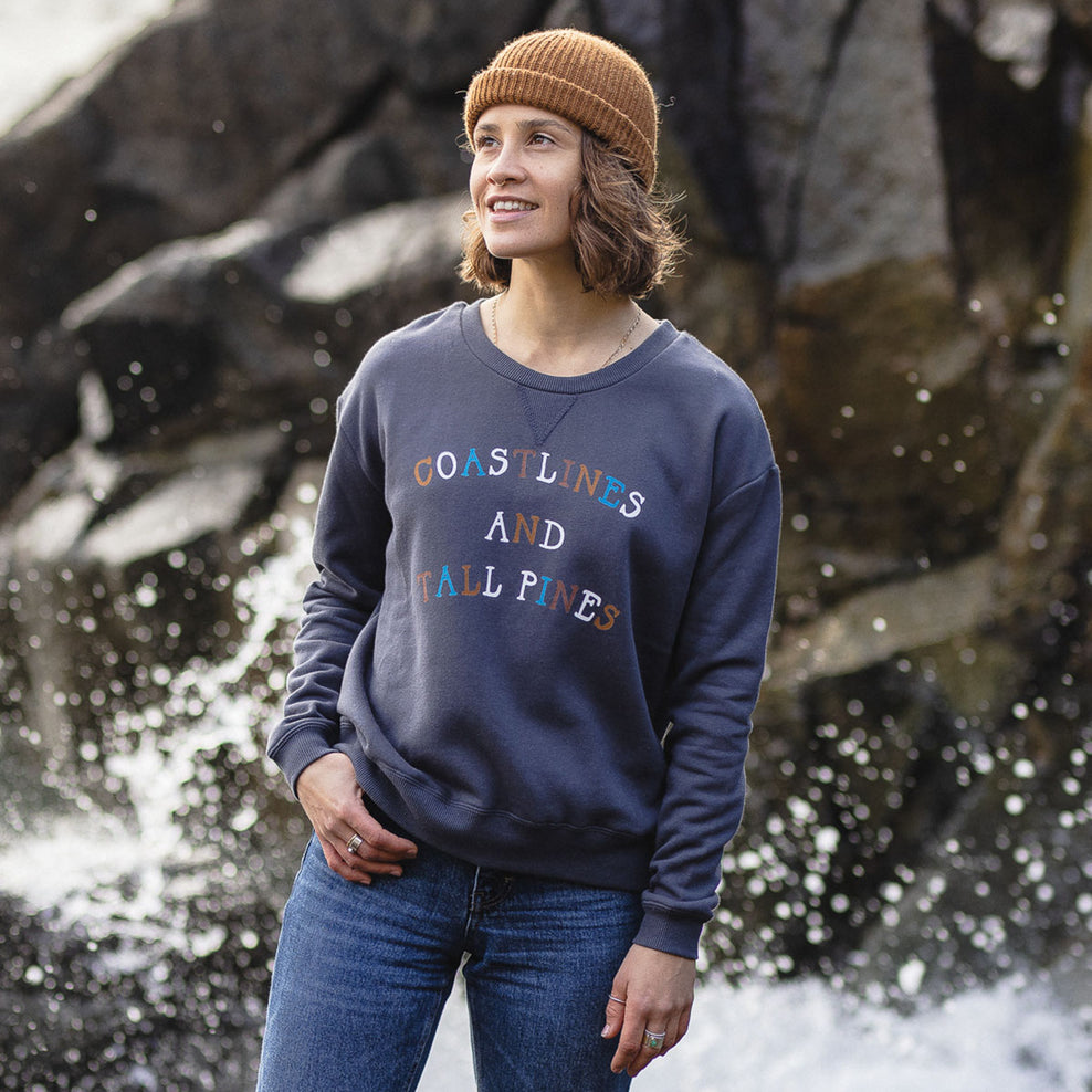 Passenger Voyage Recycled Sweatshirt Faded Black